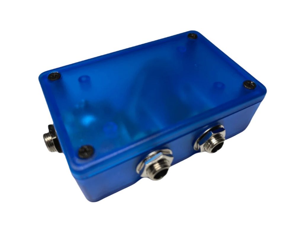 the Jambox drum input splitter box