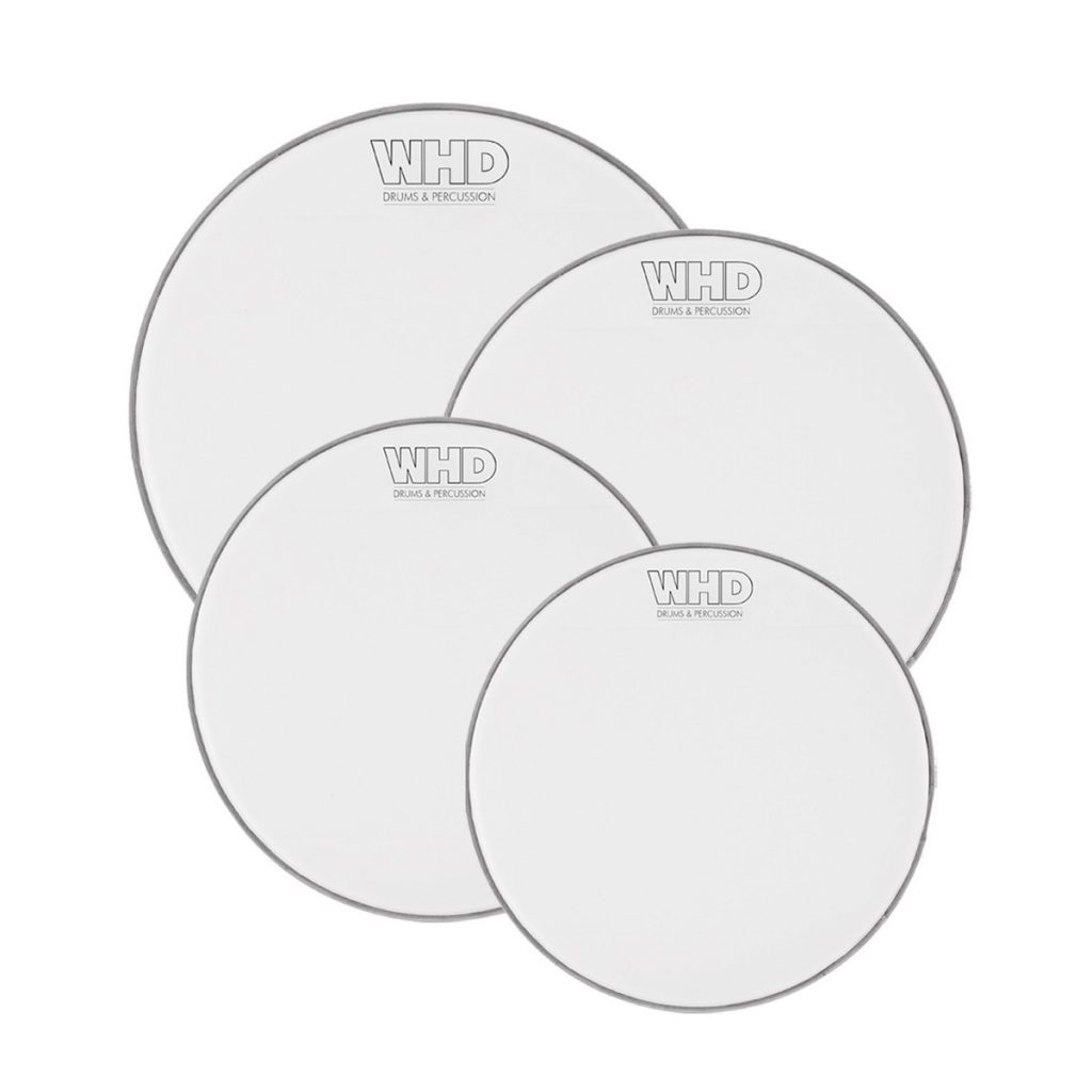 A set of WHD mesh drum heads