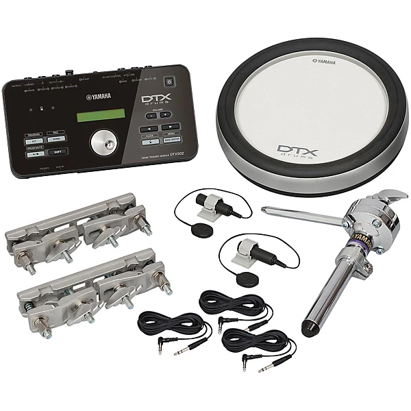 The components of the Yamaha DTX Hybrid Extension Pack