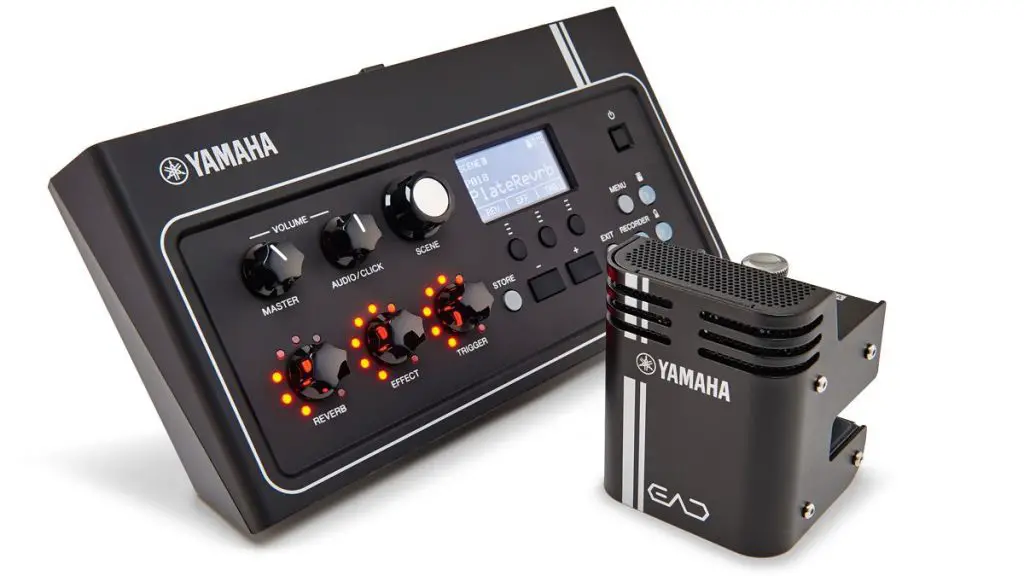 Yamaha EAD10 with kick drum sensor and mic unit